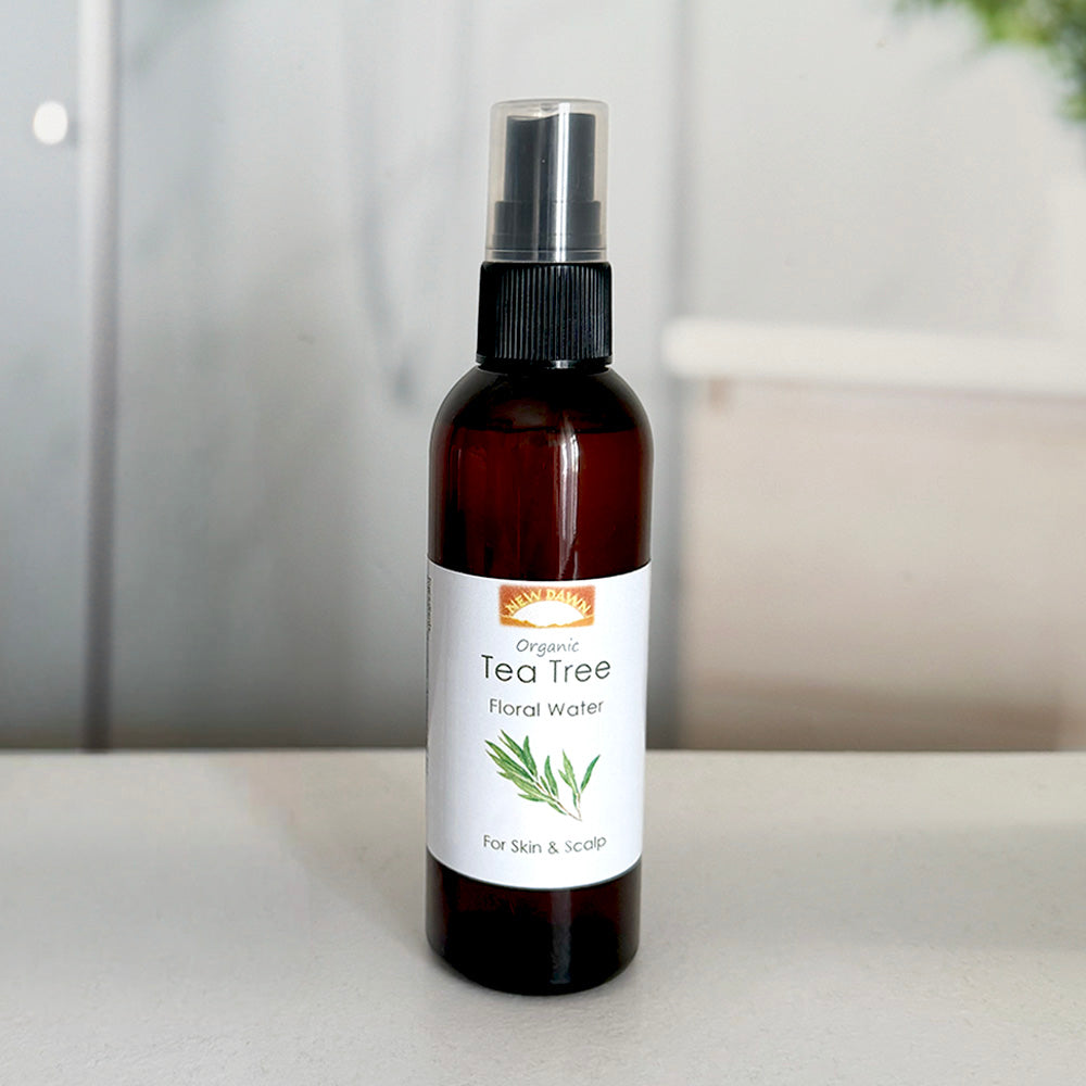 Organic Tea Tree Hydrosol Spray | Tea Tree Floral Water