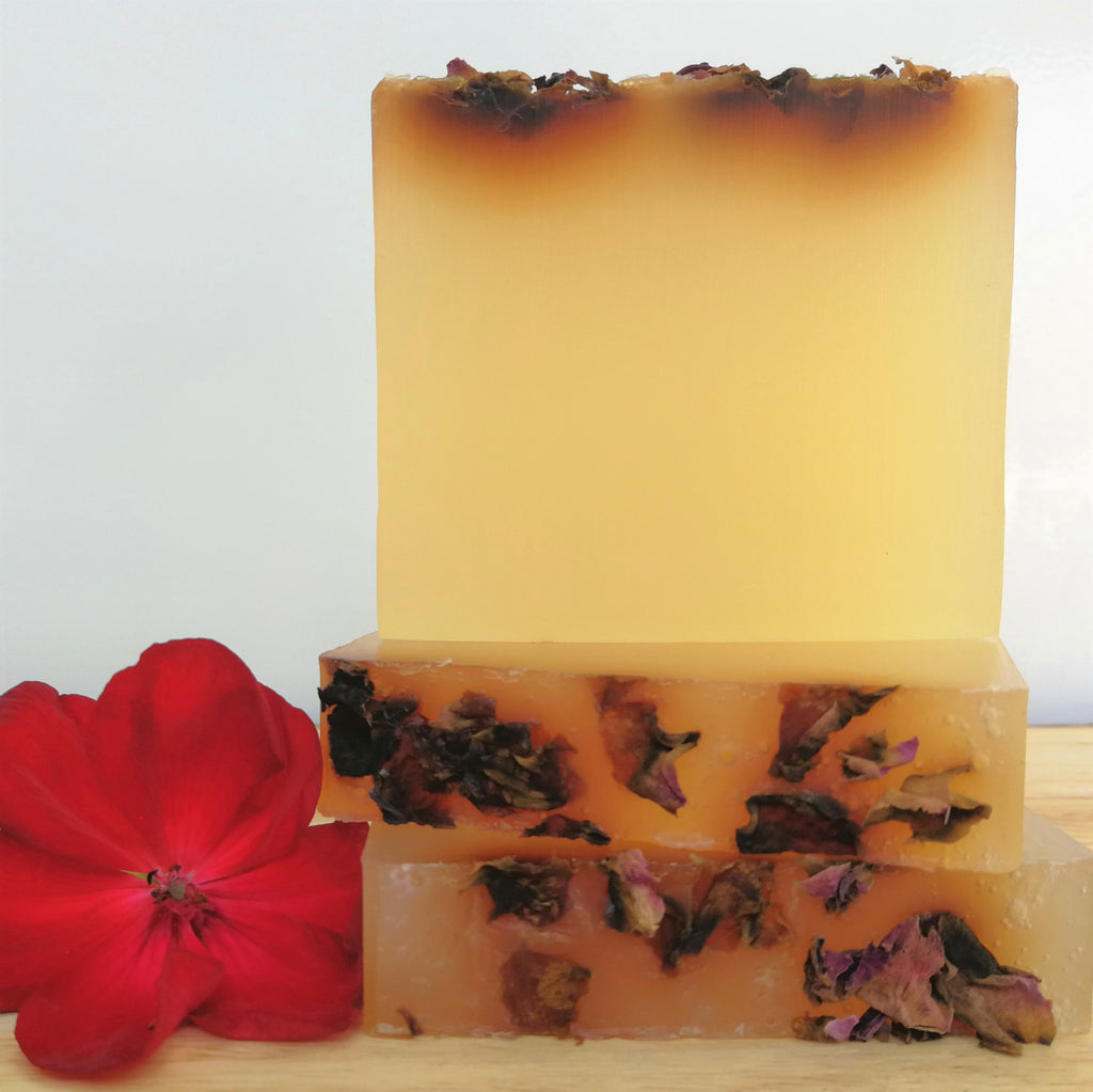 organic geranium soap