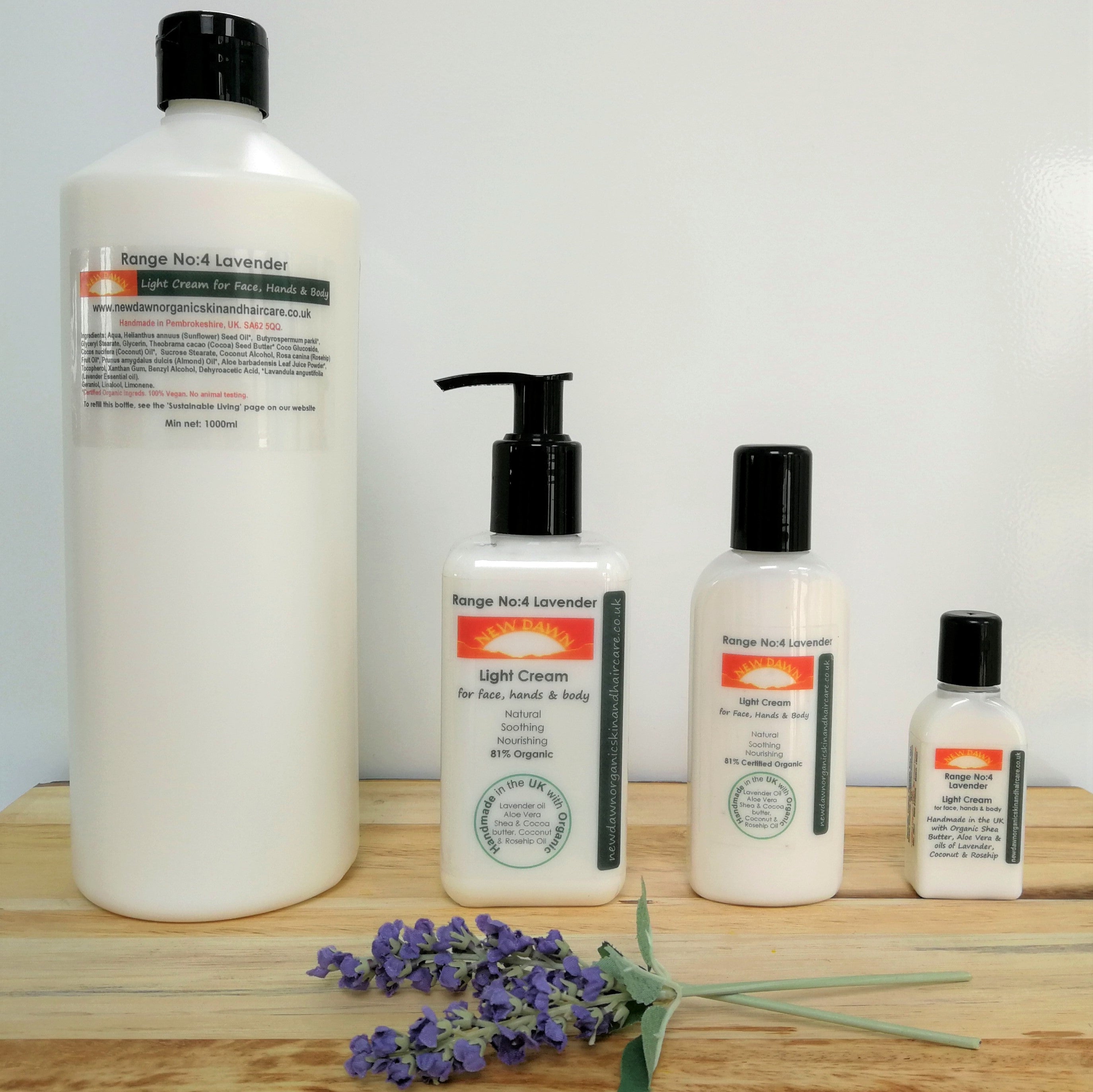 Lavender creams store