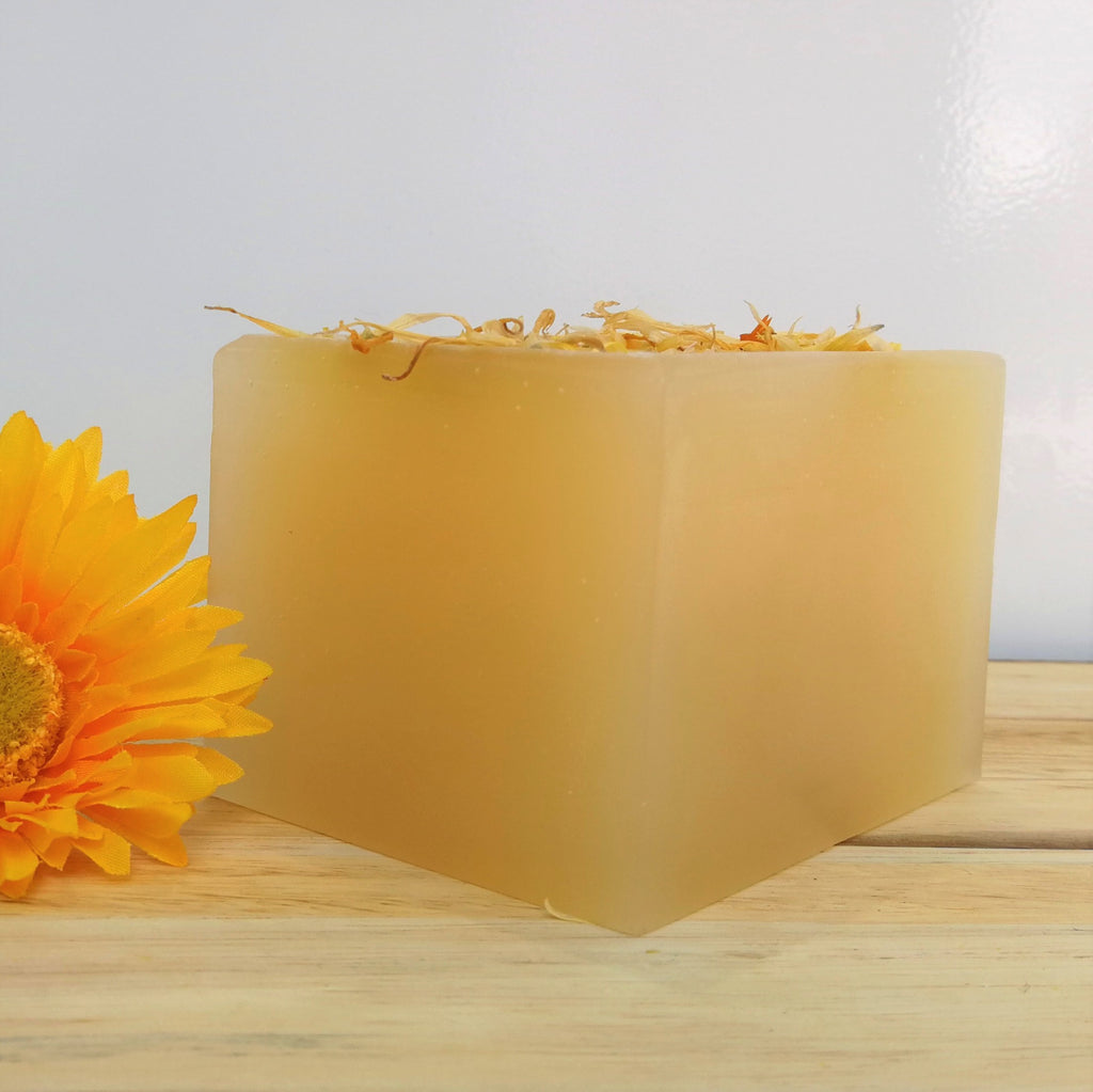 natural patchouli soap loaf