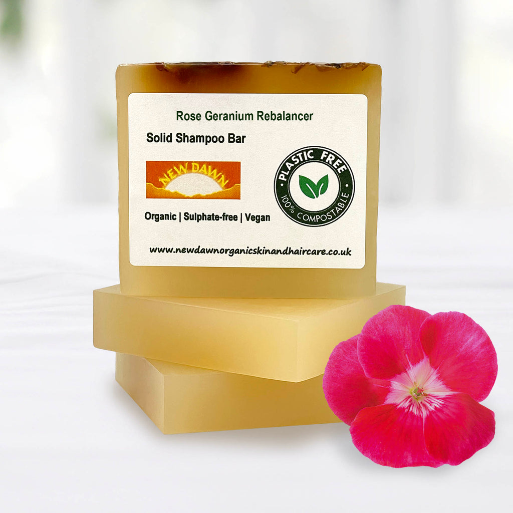 Rose Geranium Shampoo Bar